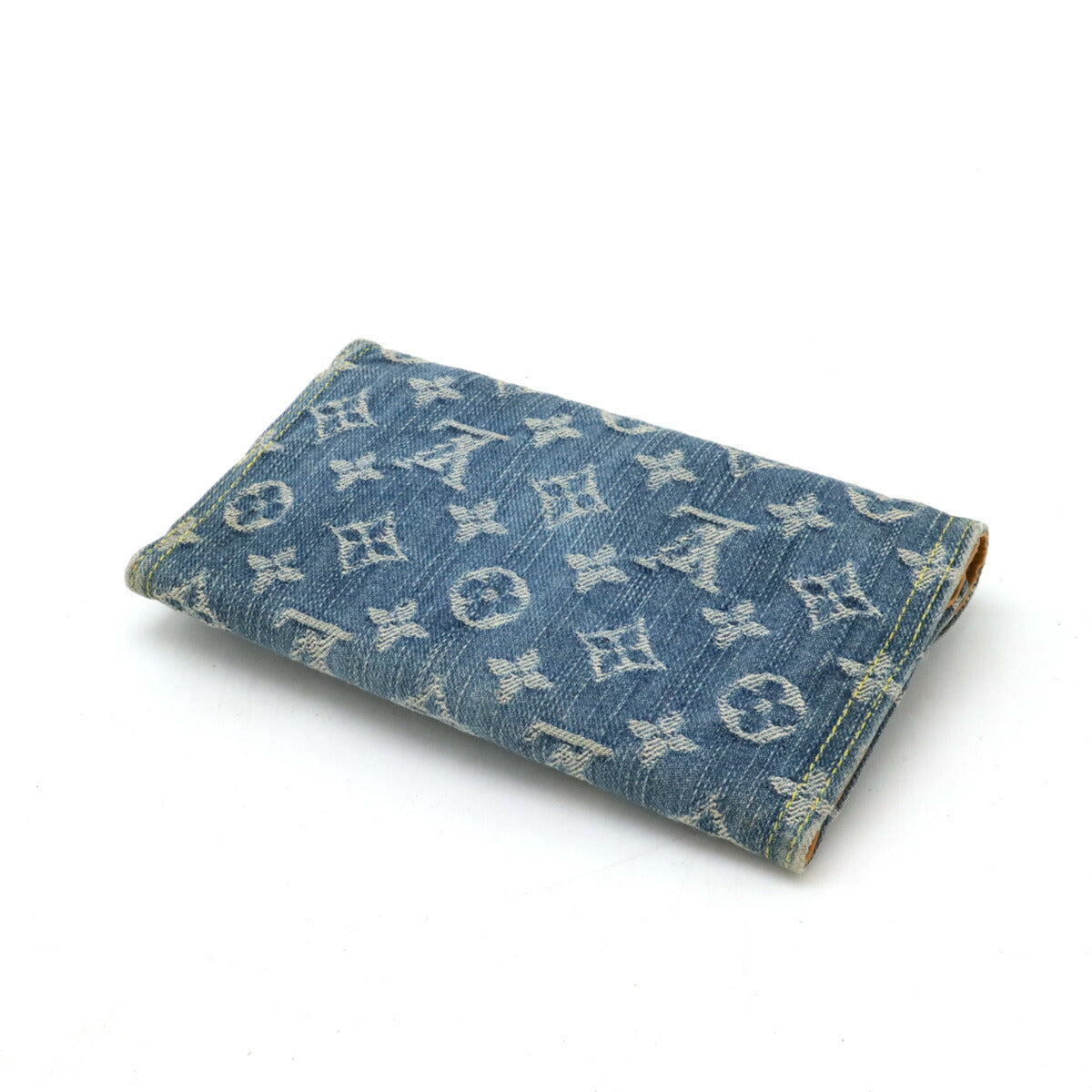 Louis Vuitton Monogram Denim Wallet M95511 in New Condition