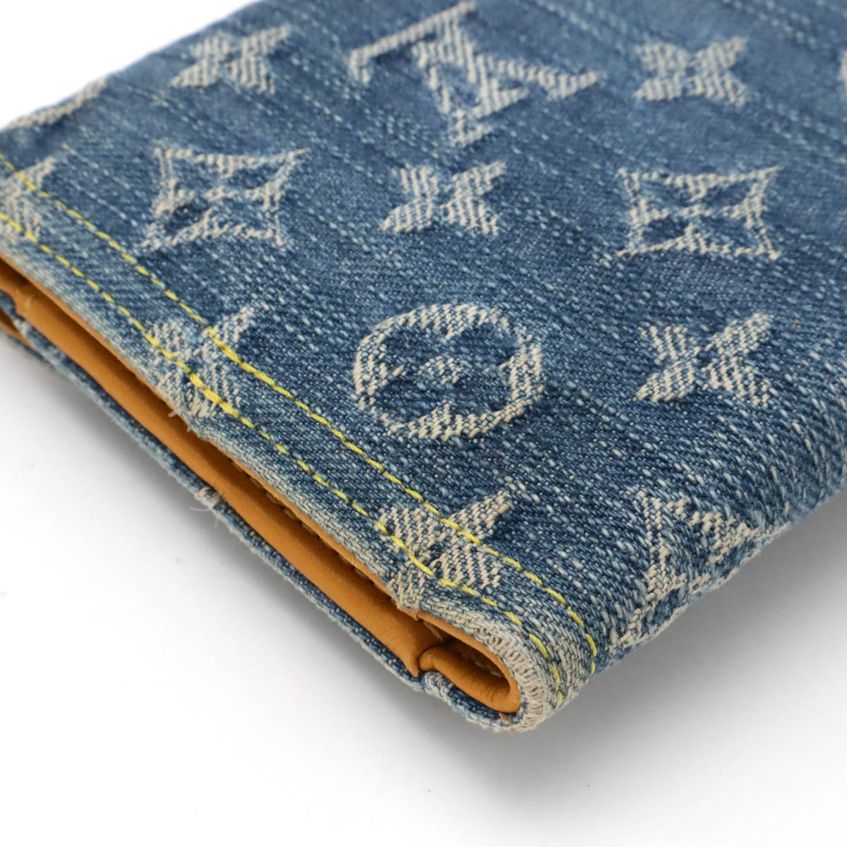 Louis Vuitton Monogram Denim Wallet M95511 in New Condition
