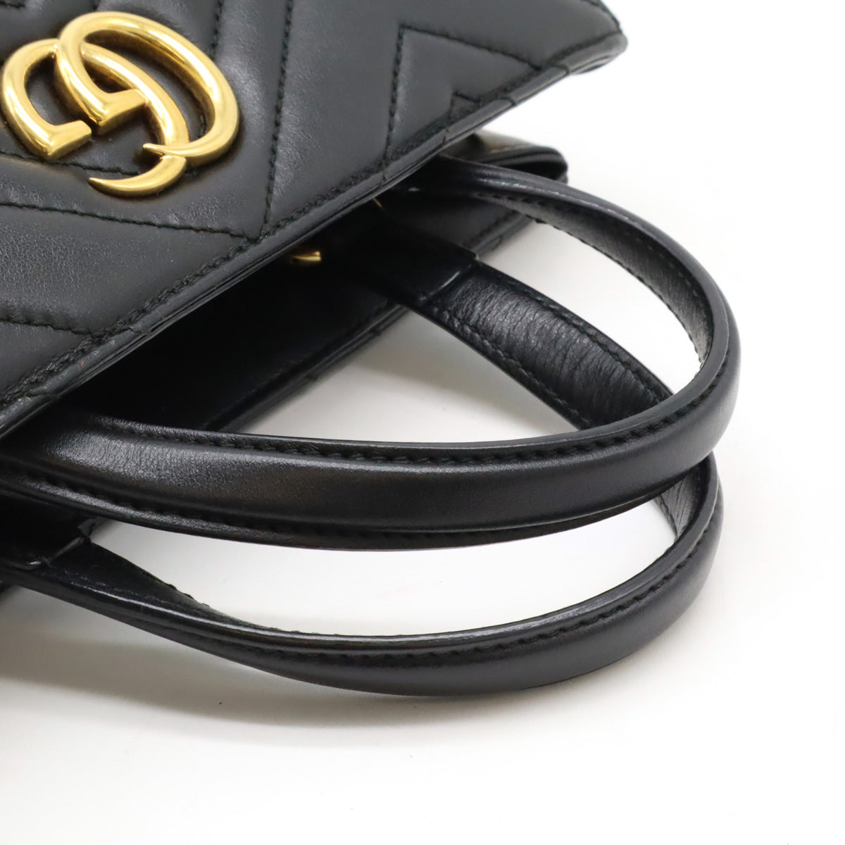 Luxury Gucci Trending 2025 GG Marmont Quilted Leather Handbag 2WAY 448054