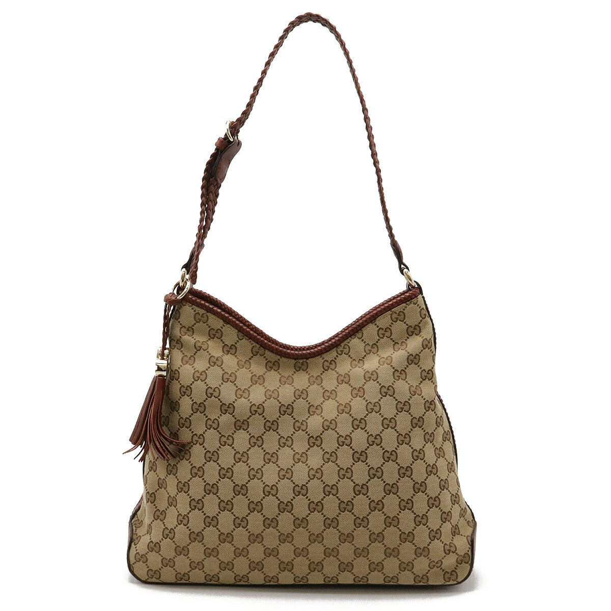Luxury Gucci Trending 2025 GG Canvas Leather Shoulder Bag 257026