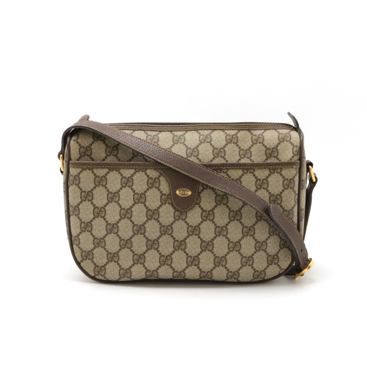 Luxury Gucci Trending 2025 GG Plus PVC Leather Shoulder Bag