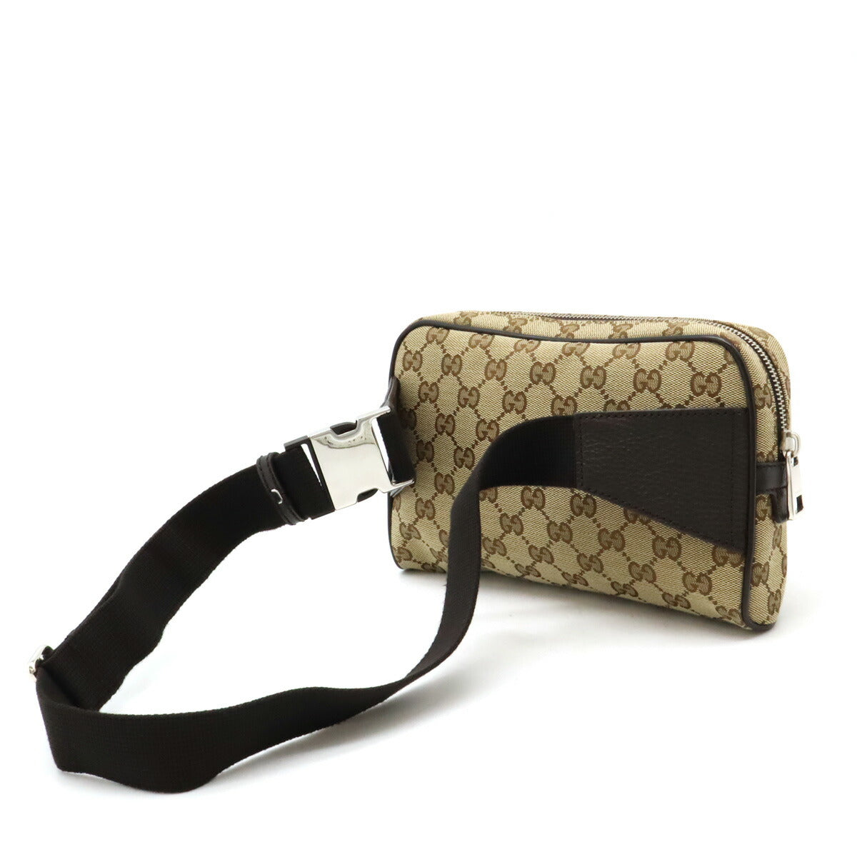Luxury Gucci Trending 2025 GG Canvas Leather Waist Bag 449174