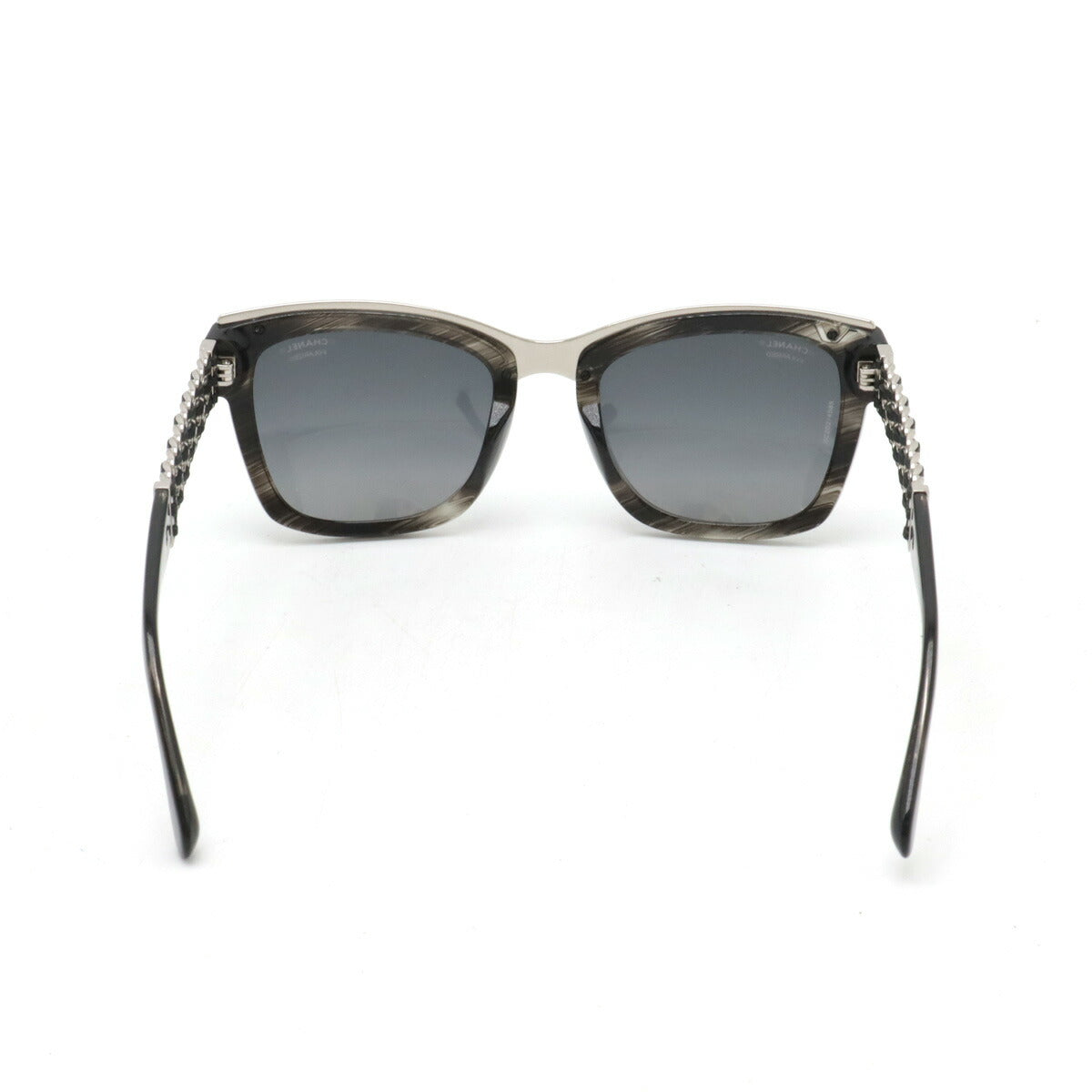Chanel Sunglasses Square Shape Chain Motif