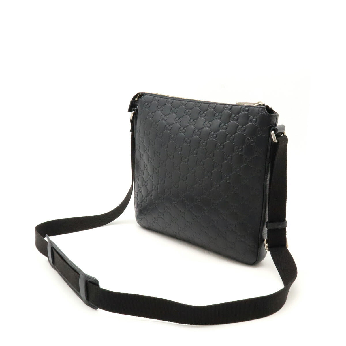 Luxury Gucci Trending 2025 Leather Shoulder Bag Black