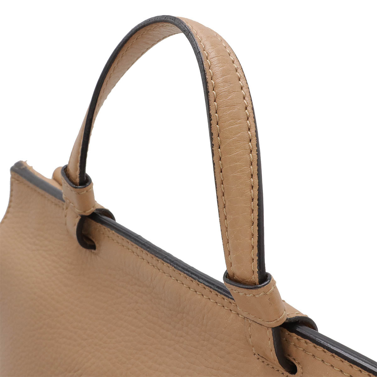Luxury Gucci Trending 2025 Bamboo Daily Medium Leather Top Handle Bag