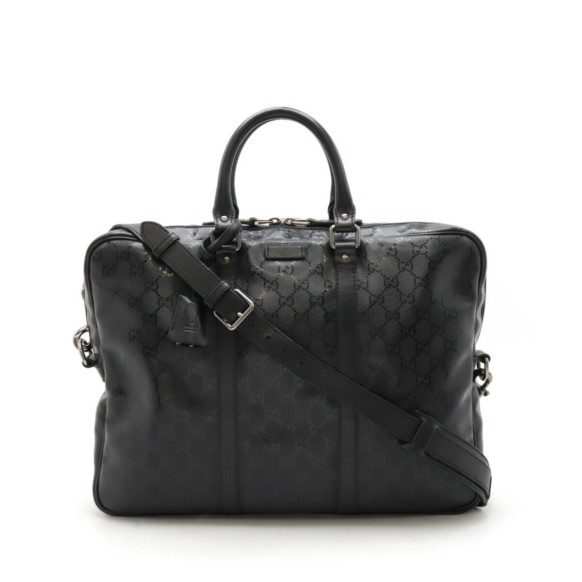 Luxury Gucci Trending 2025 GG Imprime Business Bag Briefcase Black