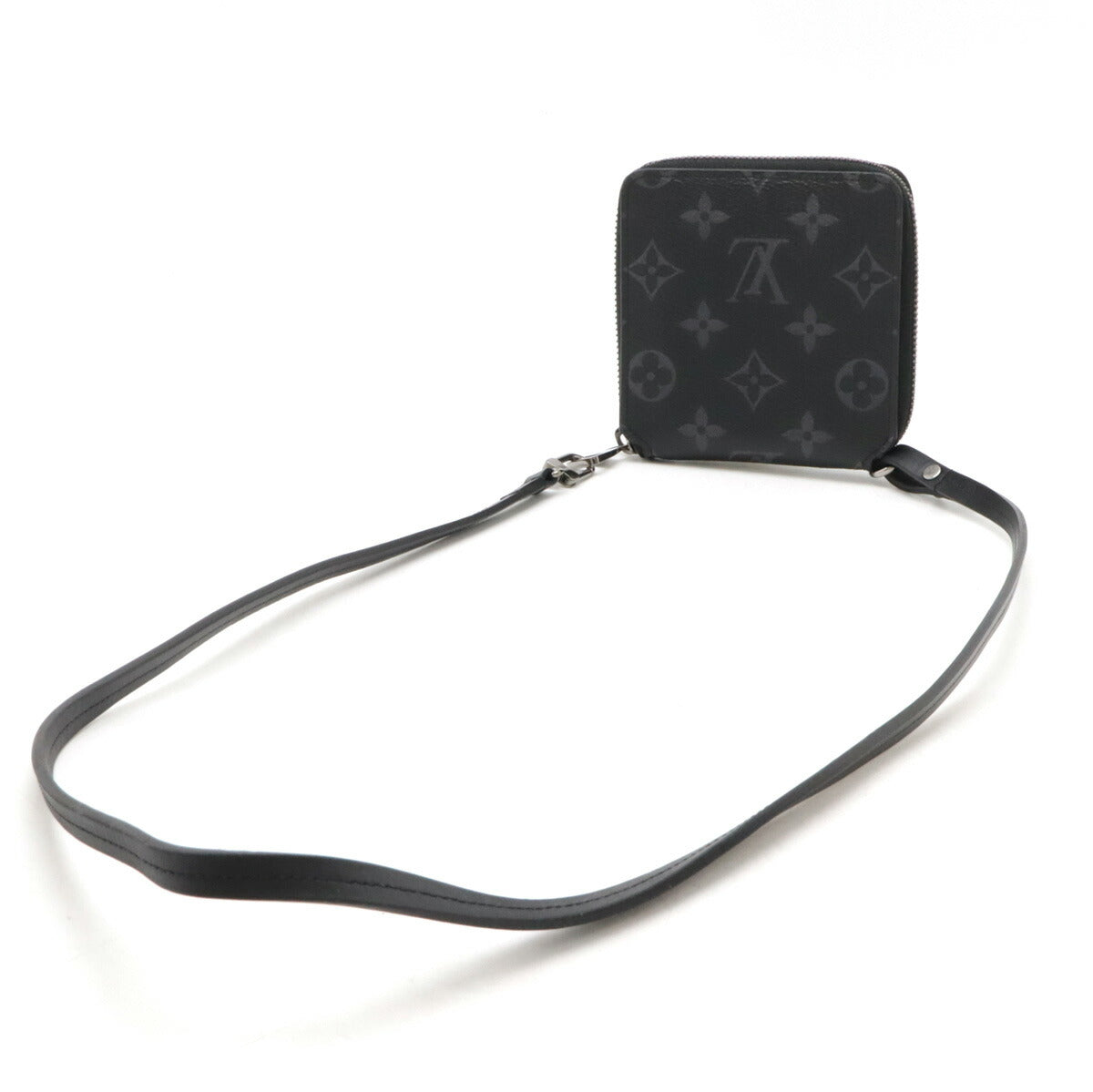 Louis Vuitton Monogram Eclipse Compact Wallet M80426