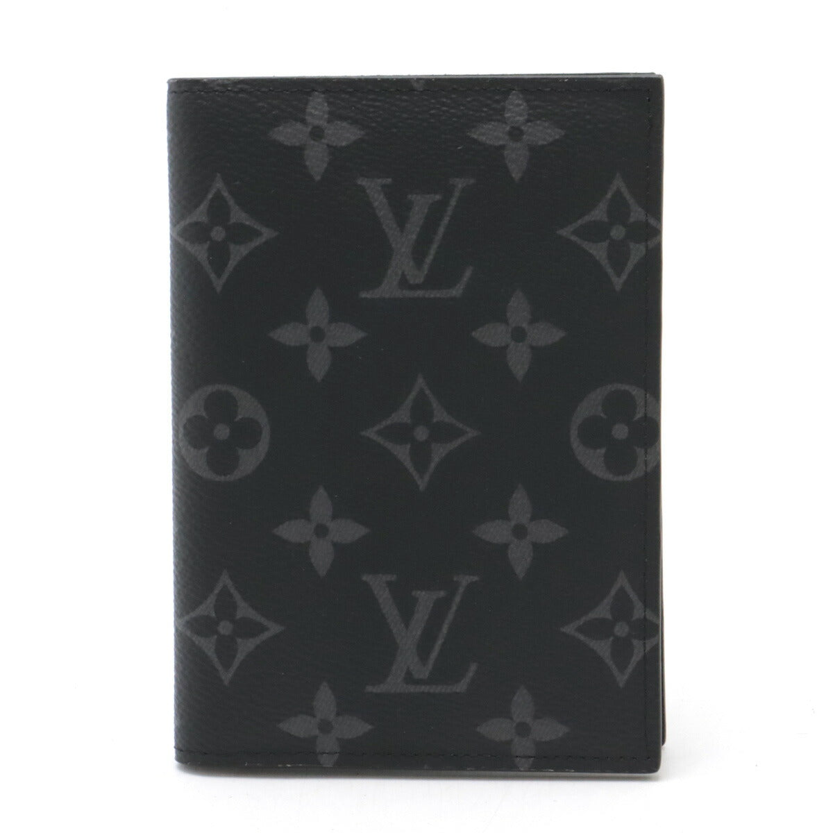 Louis Vuitton Monogram Eclipse Passport Cover M64501