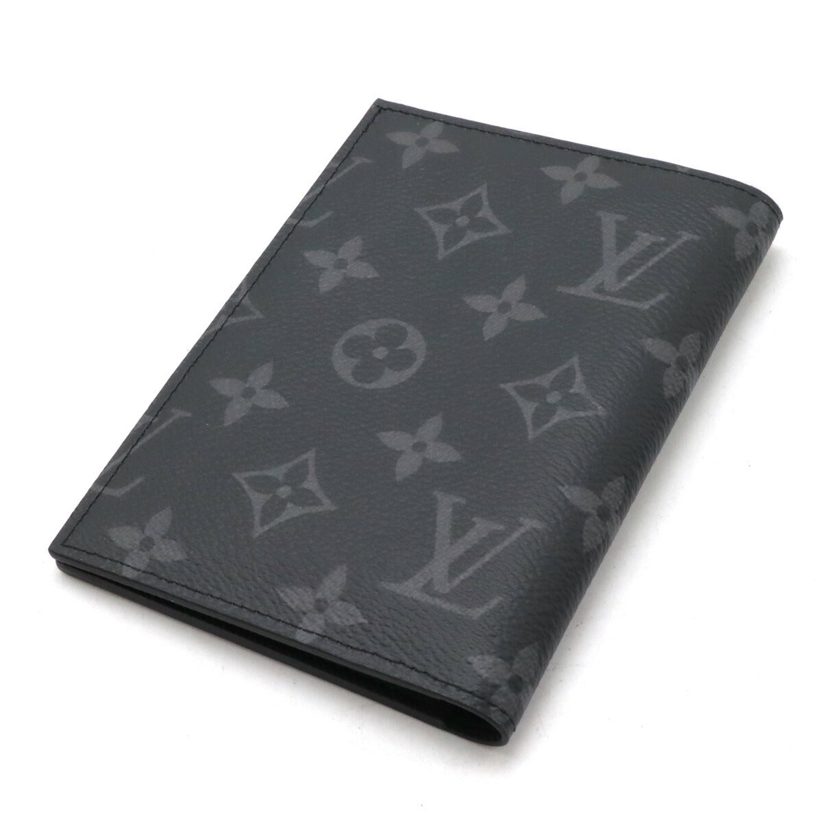 Louis Vuitton Monogram Eclipse Passport Cover M64501