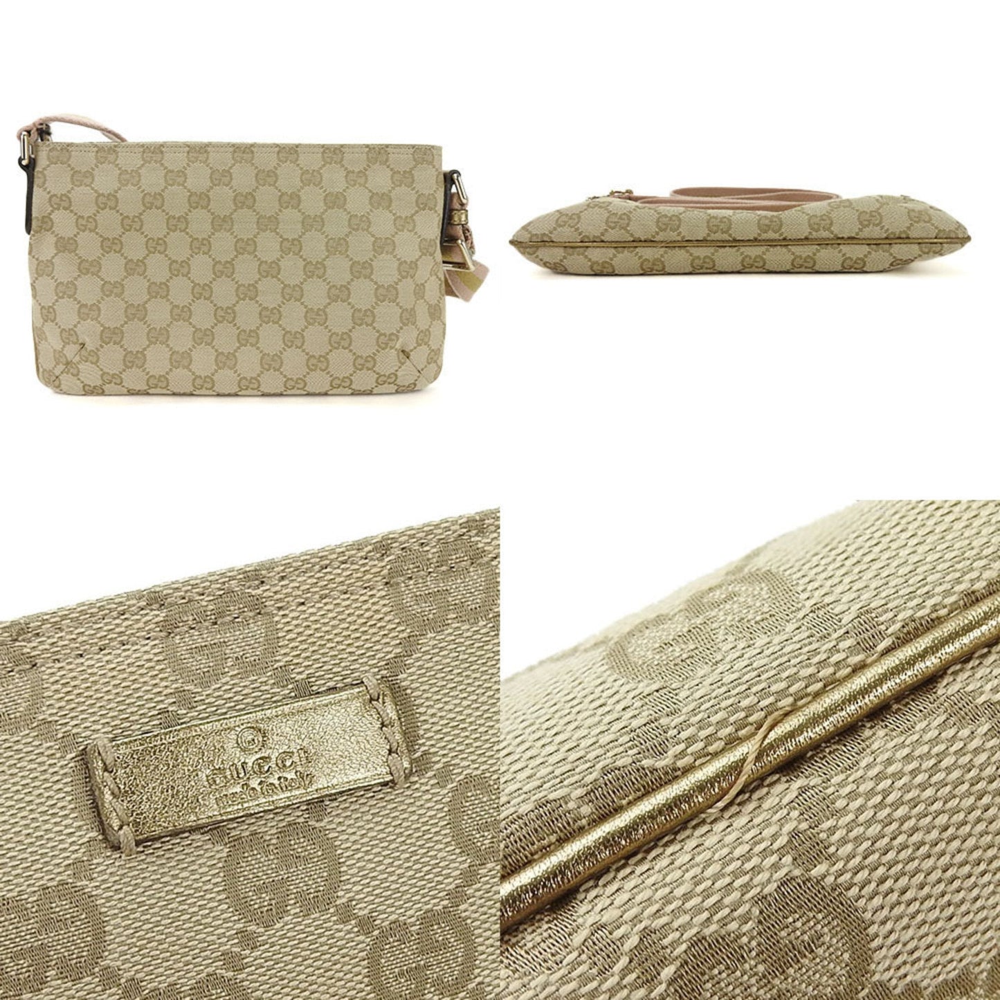Luxury Gucci Trending 2025 Gg Canvas  Canvas Shopper Bag ()