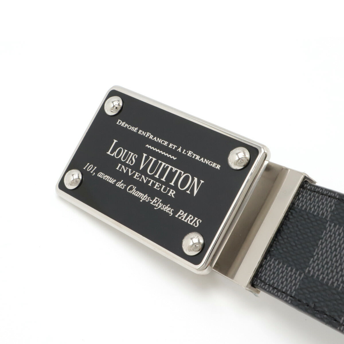 Louis Vuitton Damier Graphite Reversible Belt