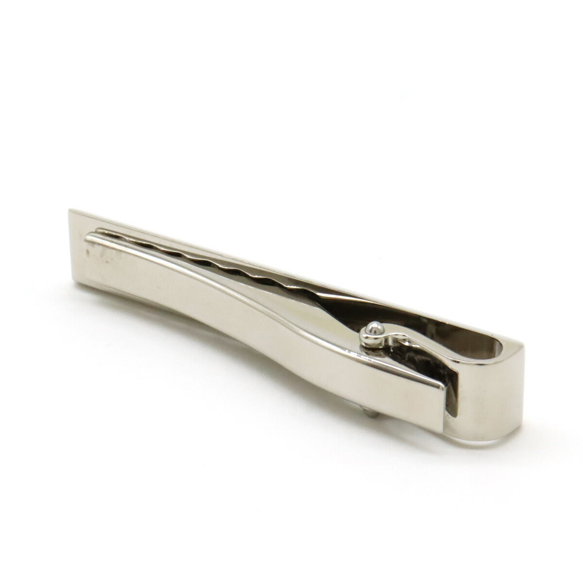 Louis Vuitton Damier Tie Clip Silver M61976