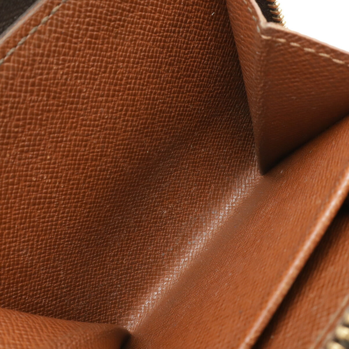 Louis Vuitton Monogram Compact Zip Wallet Brown M61667
