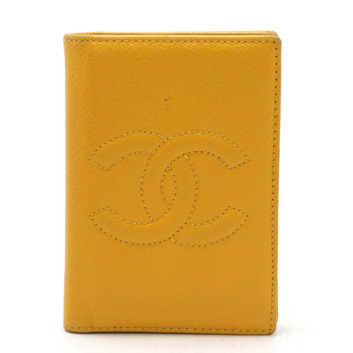 Chanel Caviar Leather Card Case A01444