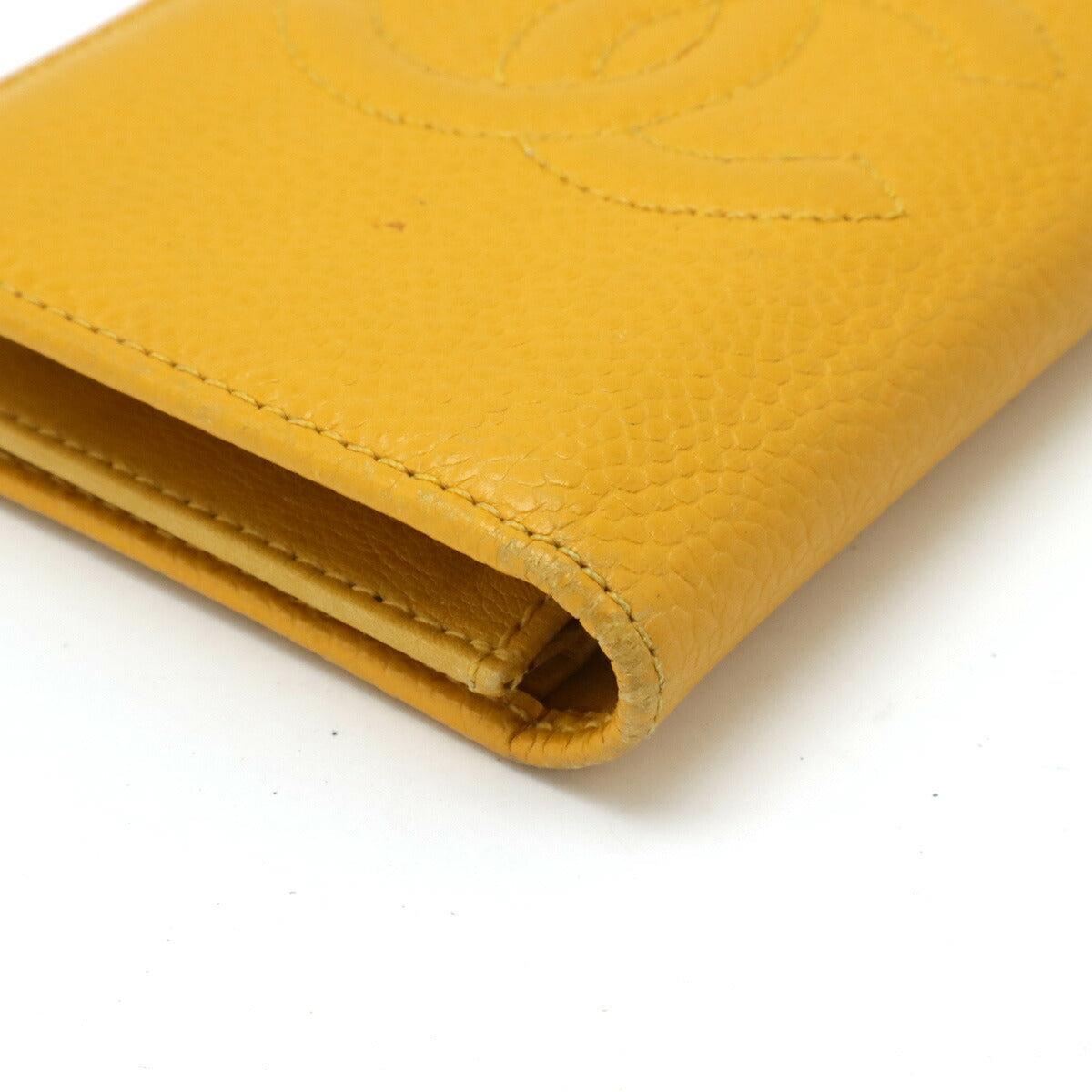 Chanel Caviar Leather Card Case A01444