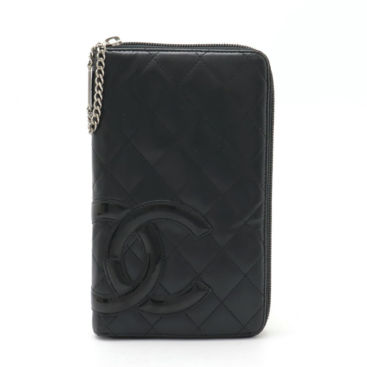 Chanel Cambon Line Leather Wallet Organizer
