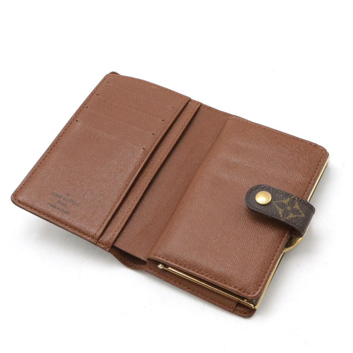 Louis Vuitton Monogram Viennois Wallet Brown M61663