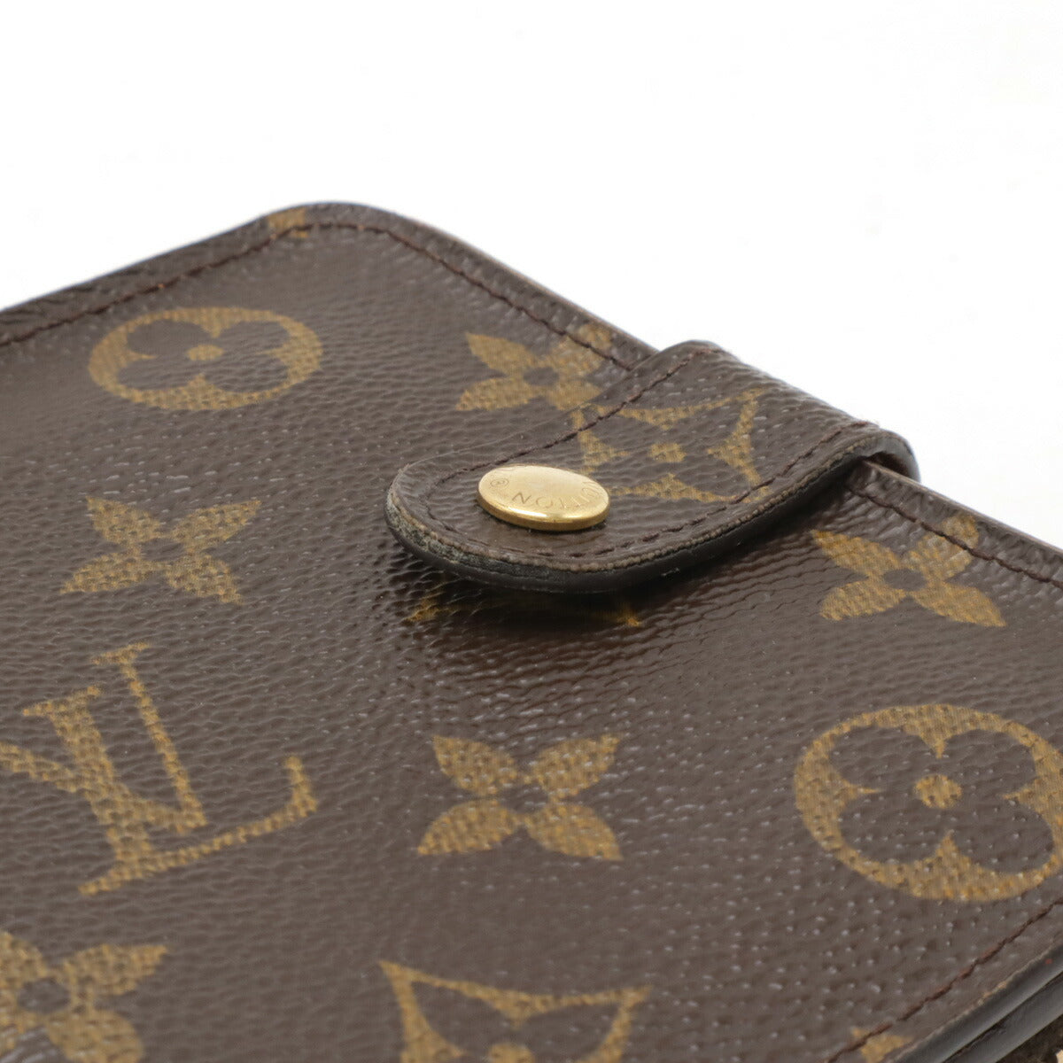 Louis Vuitton Monogram Compact Zip Wallet Brown M61667