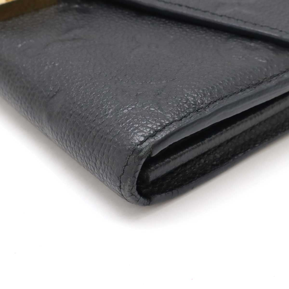 Louis Vuitton Monogram Empreinte Wallet Black M62458