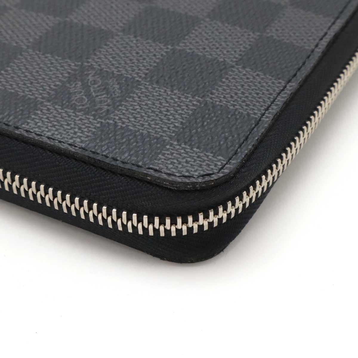 Louis Vuitton Damier Graphite Zippy Organizer Wallet N63077