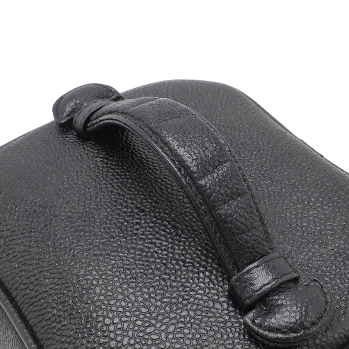 Chanel Caviar Vanity Bag Handbag Black