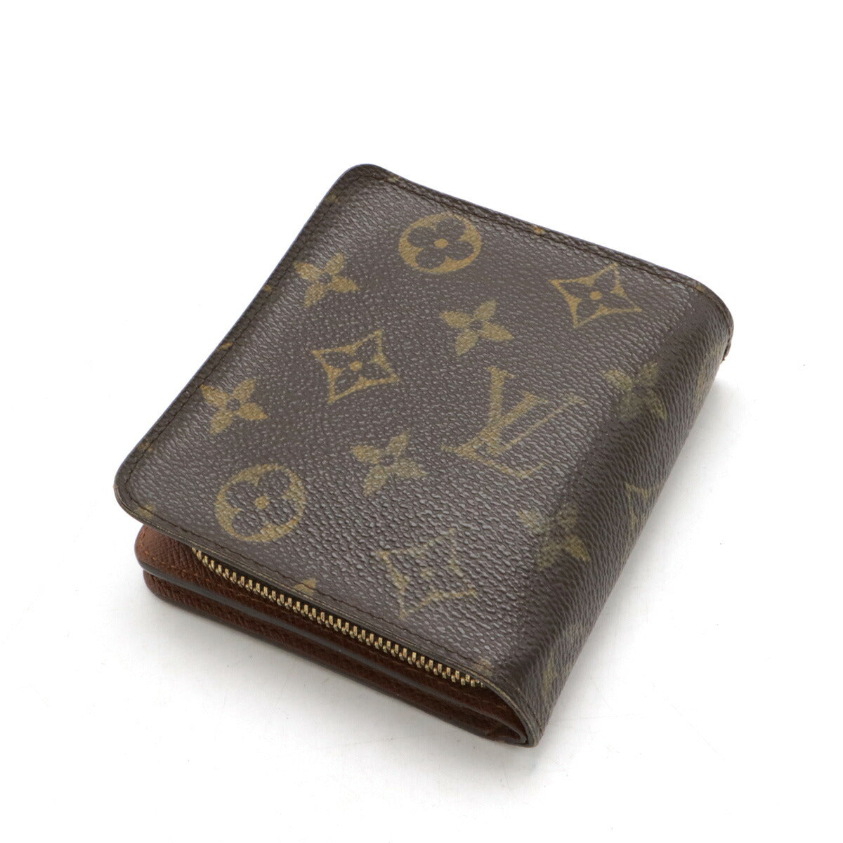 Louis Vuitton Monogram Compact Zip Wallet M61667