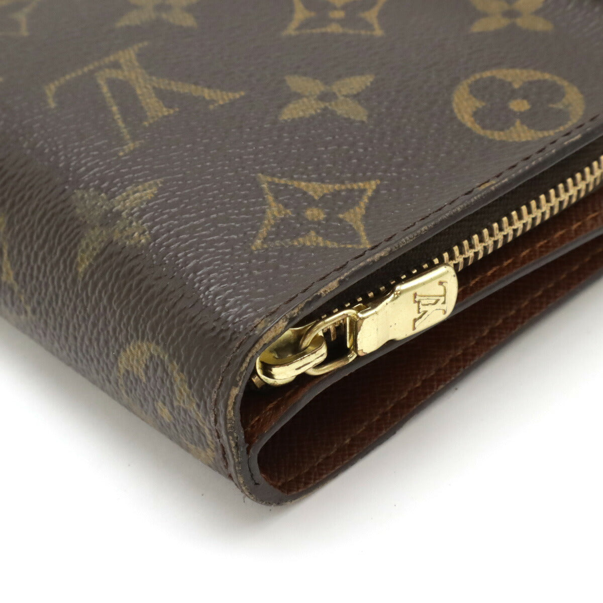Louis Vuitton Monogram Compact Zip Wallet M61667