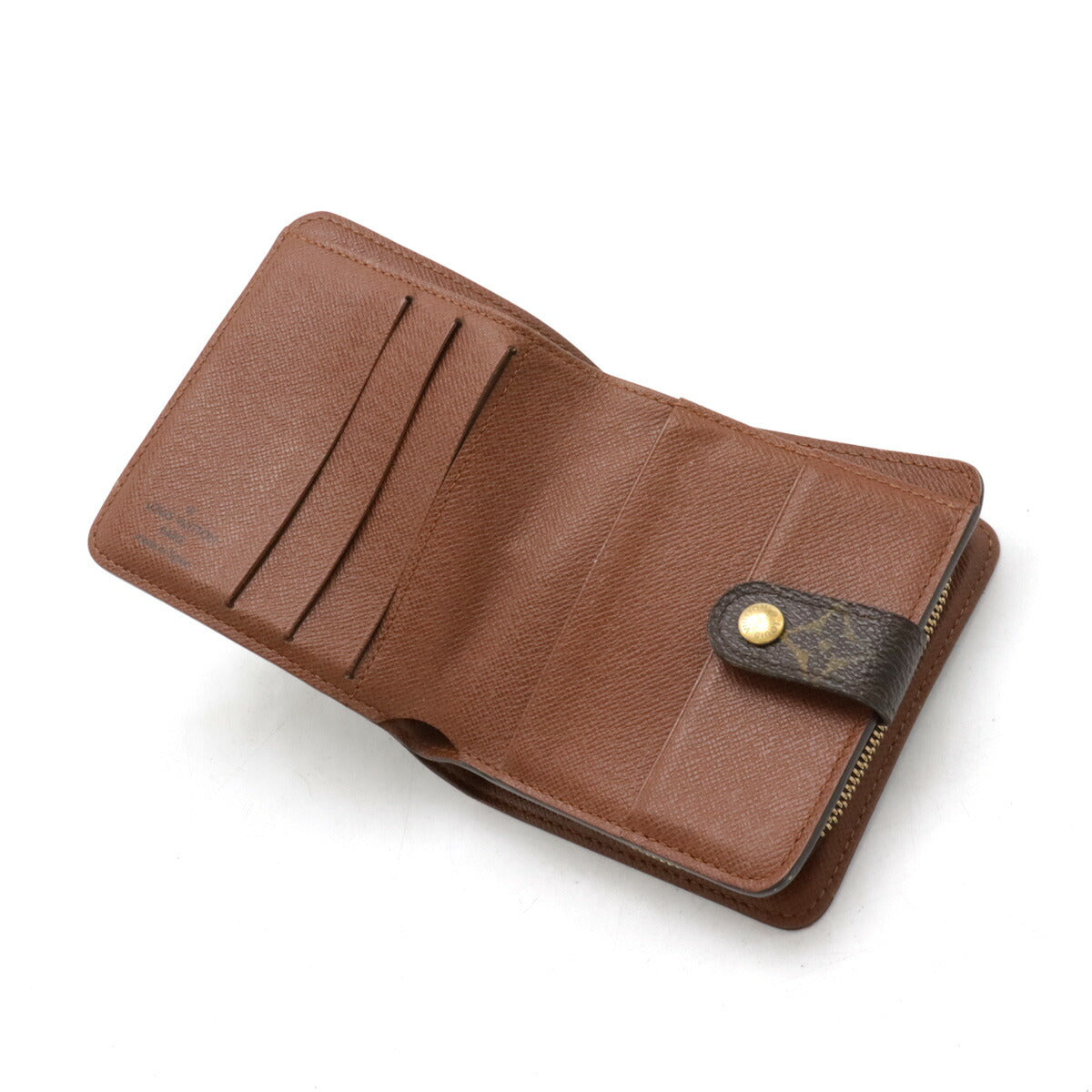 Louis Vuitton Monogram Compact Zip Wallet M61667