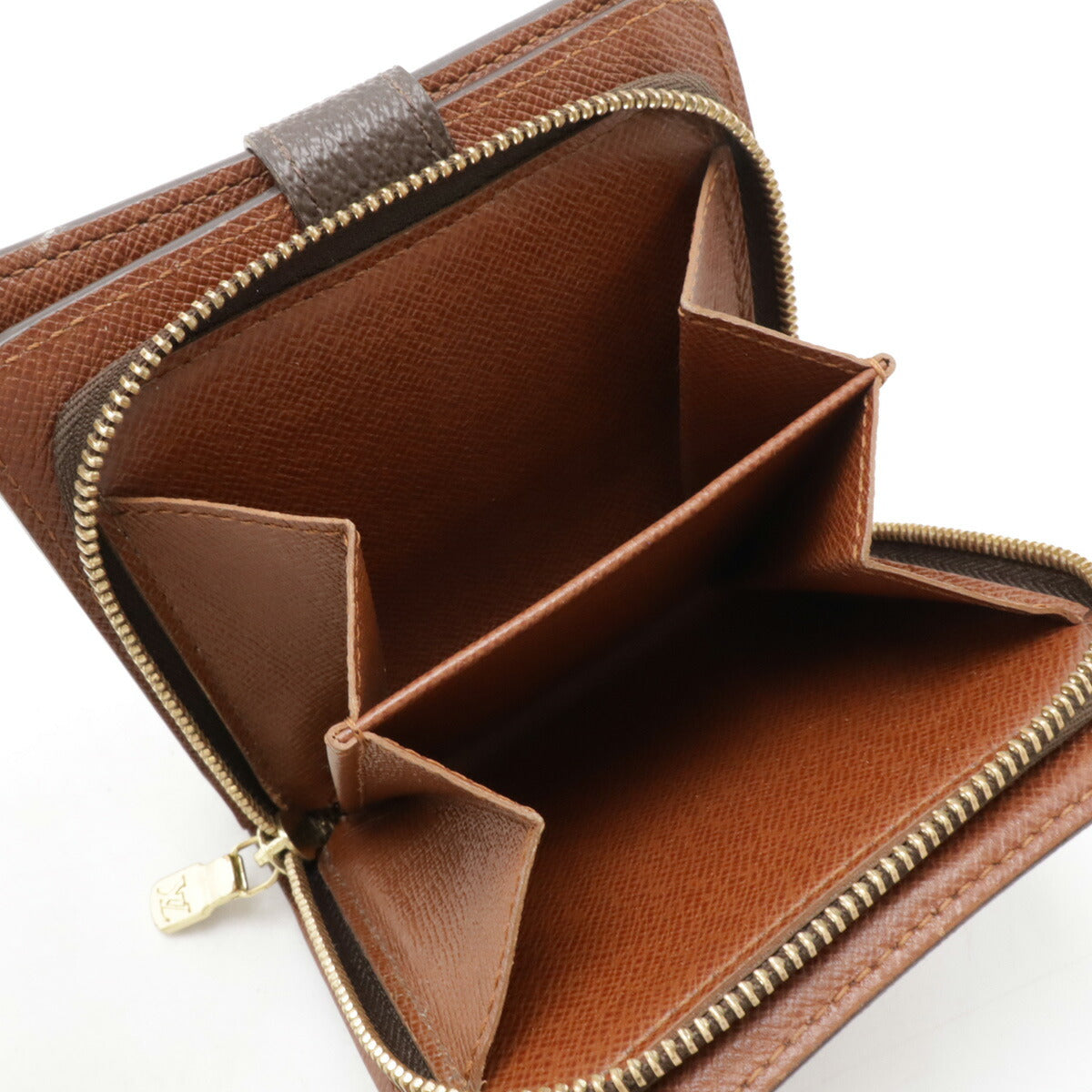 Louis Vuitton Monogram Compact Zip Wallet M61667