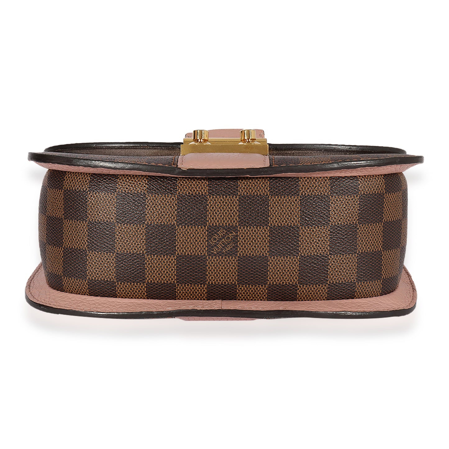 Louis Vuitton Louis Vuitton Damier Ebene & Magnolia Cuir Taurillon Wight Shoulder Bag