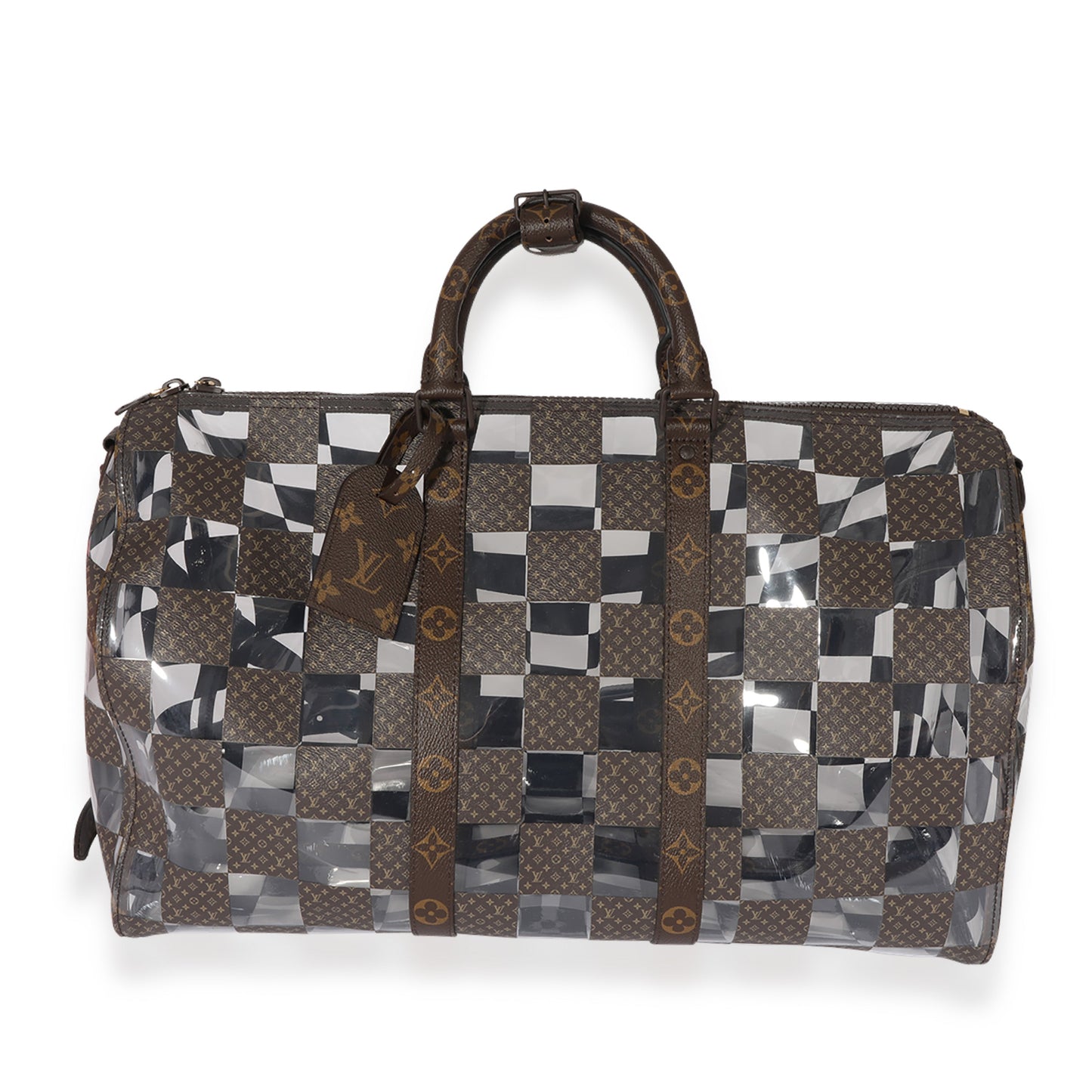 Louis Vuitton Monogram Chess Keepall Bandouliere 50