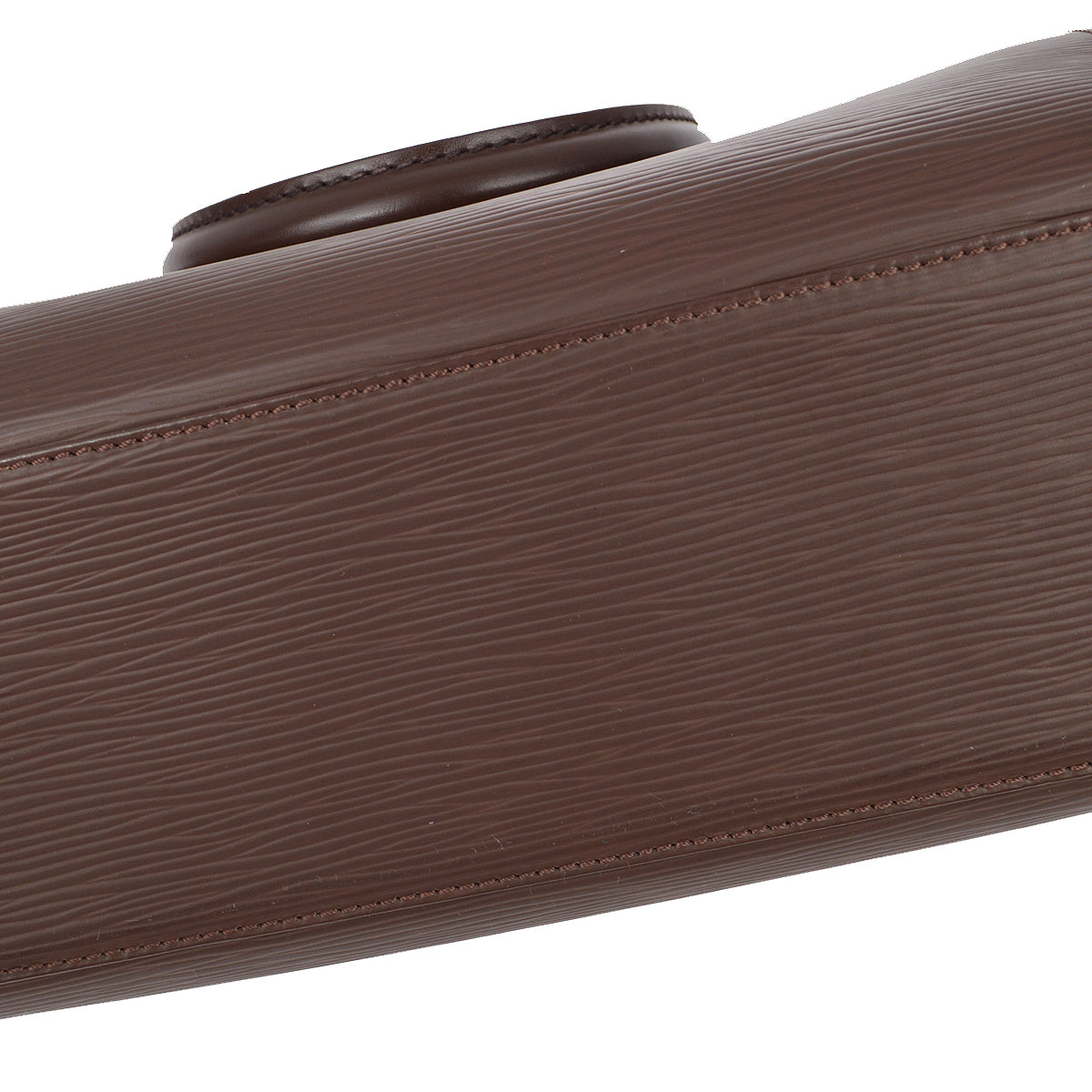 Louis Vuitton 2001 Epi Brown Pont Neuf Handbag M5205D