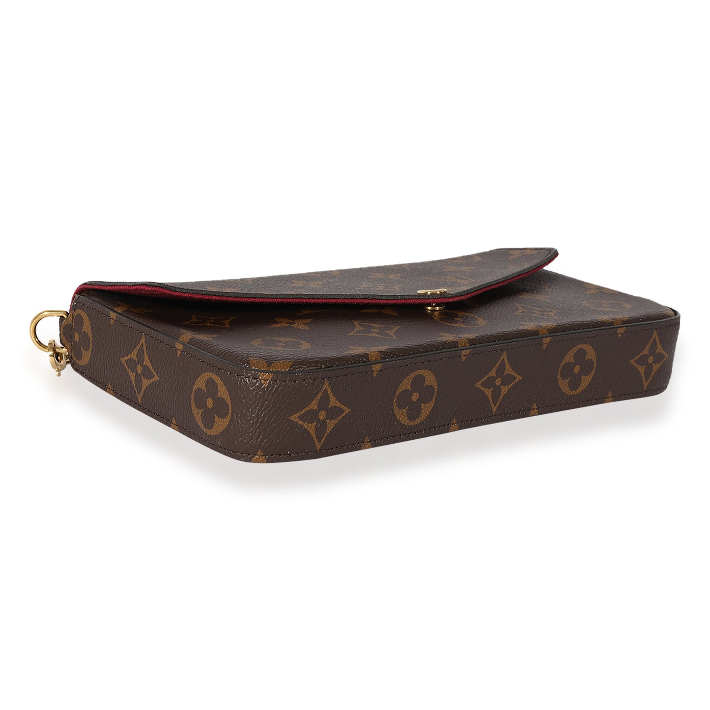 Louis Vuitton Louis Vuitton Fuchsia & Monogram Canvas Félicie Pochette