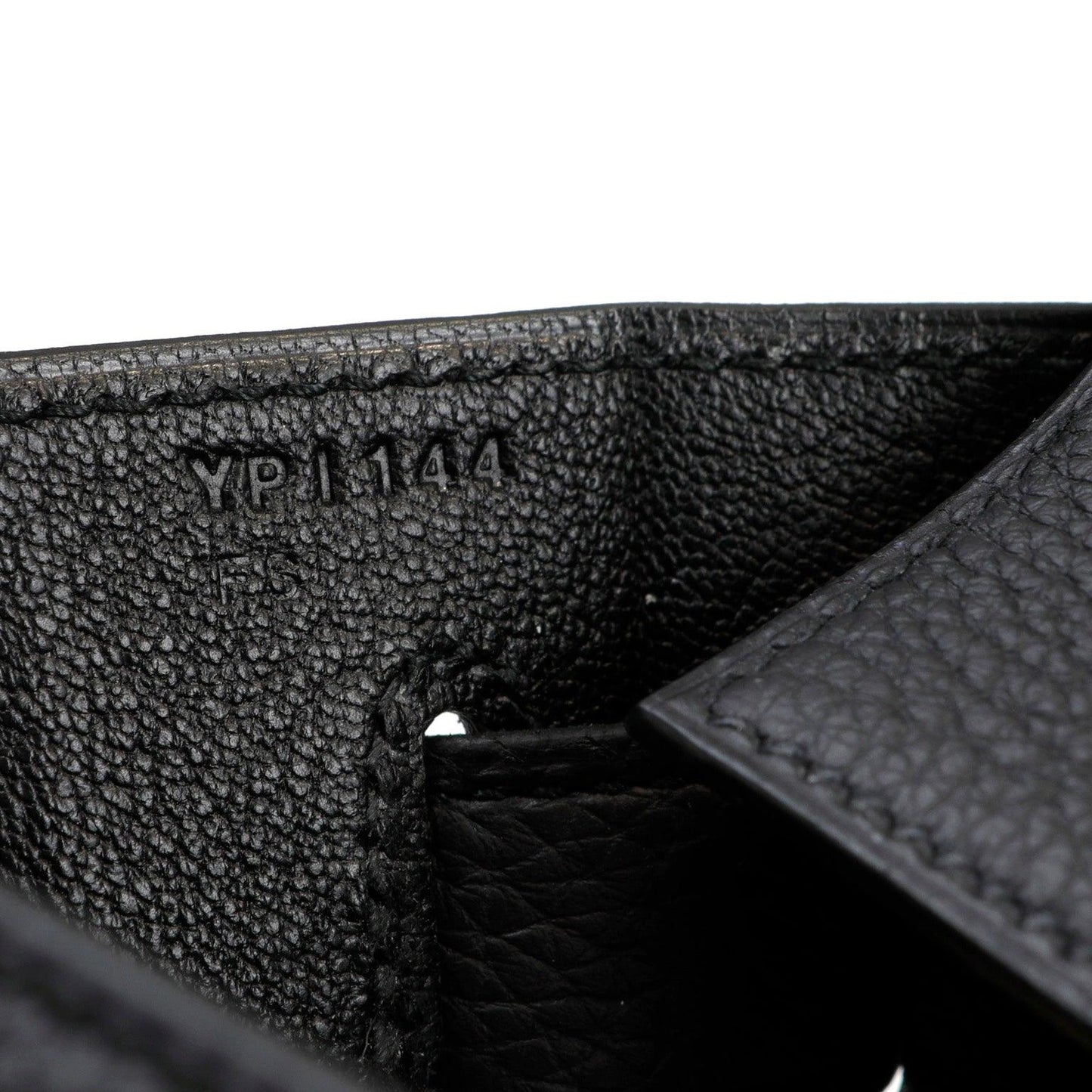 Luxury Hermes 40cm Black Togo Kelly w/ Palladium Hardware