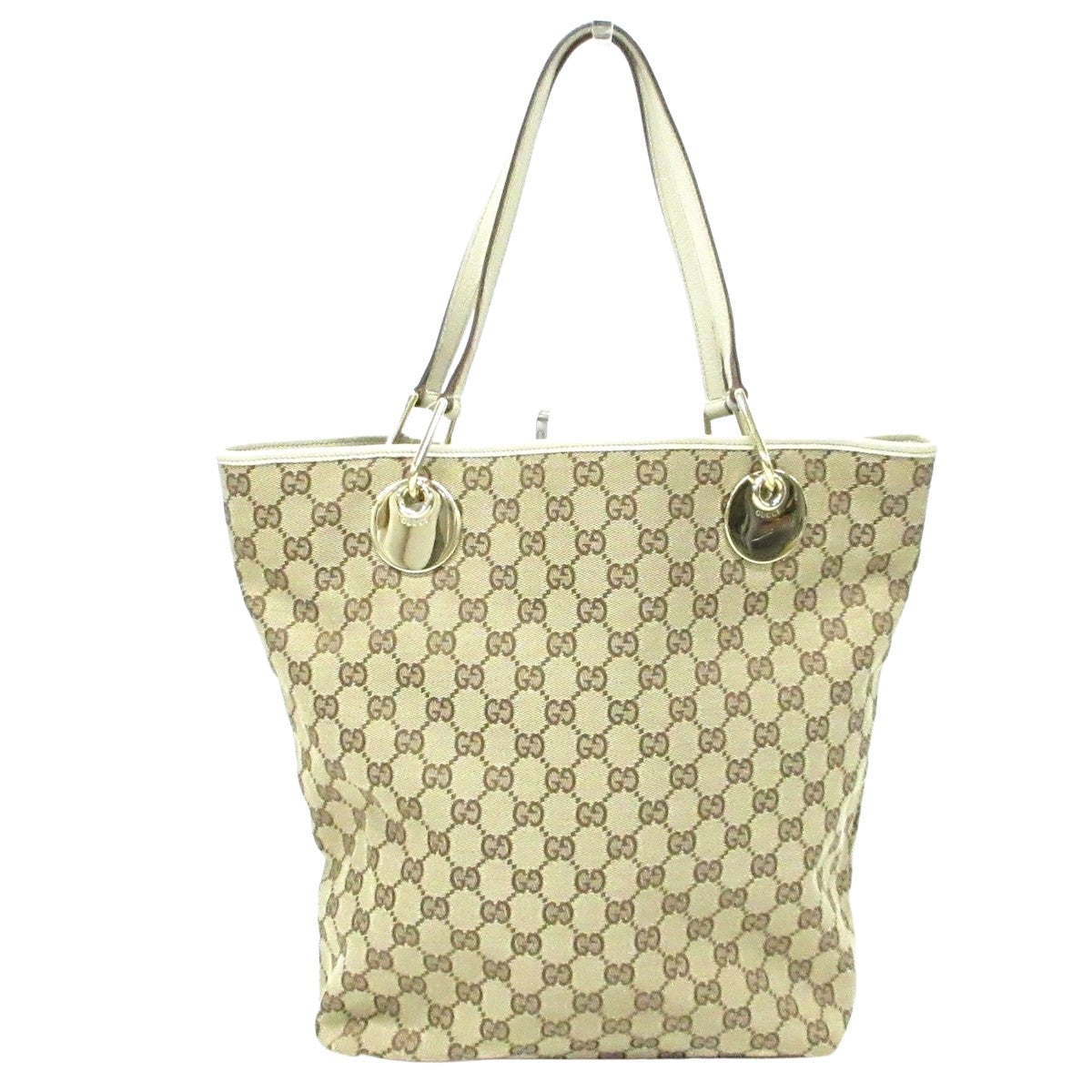 Luxury Gucci Trending 2025 Gg Pattern  Canvas Tote Bag ()