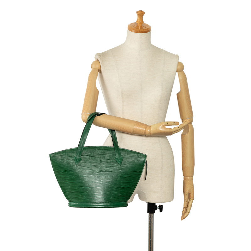 Louis Vuitton Epi Sandjack Handbag M52274 Borneo Green Leather  Louis Vuitton