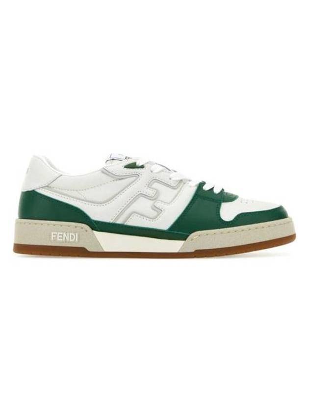 Luxury Fendi Match Low Sneakers Green