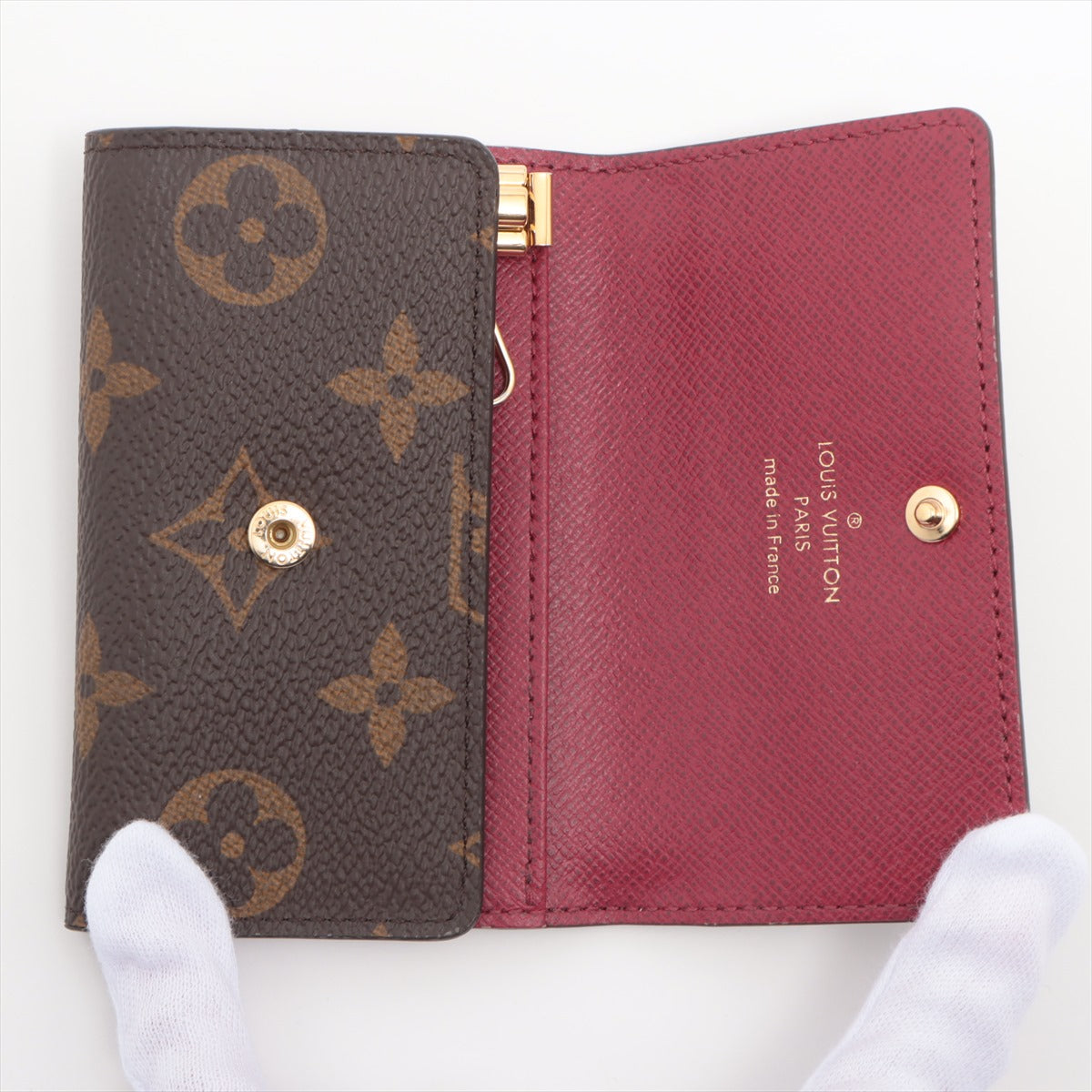 Louis Vuitton Monogram Multicell 6 M60701 Fushai Keycase  Reaction