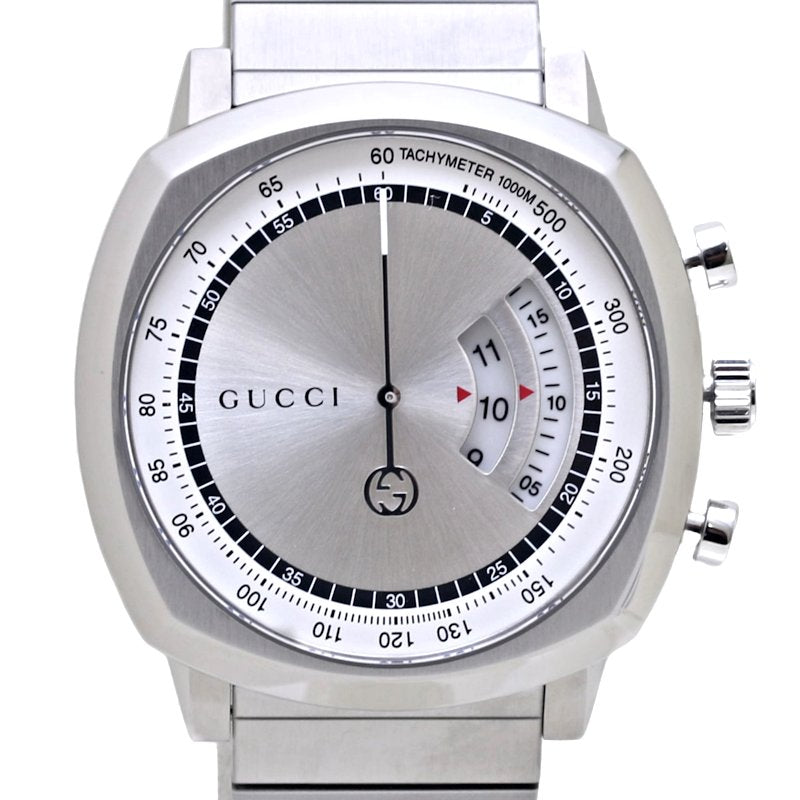Luxury Gucci Trending 2025 Grip Chronograph Stainless Steel Watch YA157302