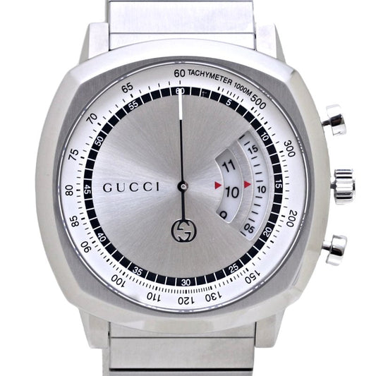 Luxury Gucci Trending 2025 Grip Chronograph Stainless Steel Watch YA157302