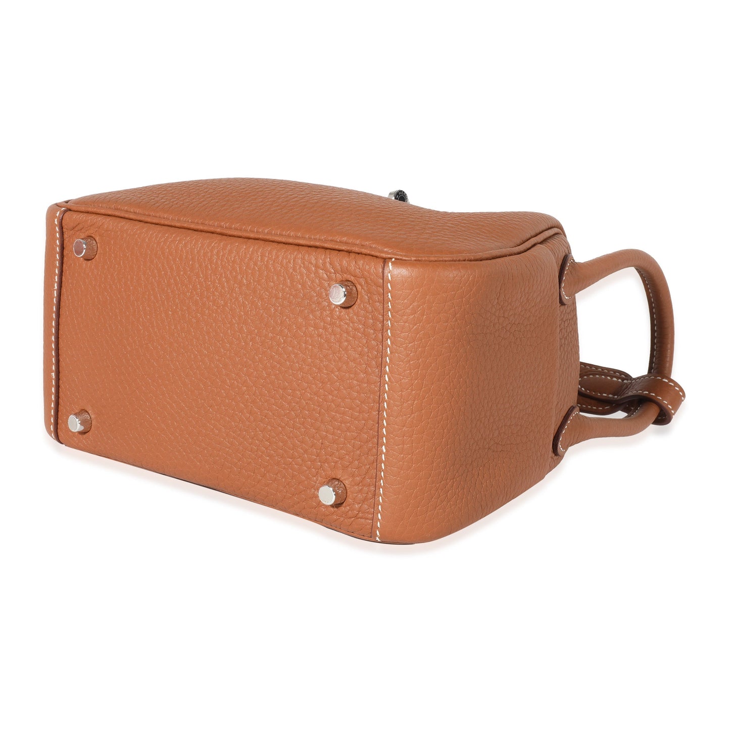 Luxury Hermes Gold Clemence Mini Lindy 20 PHW