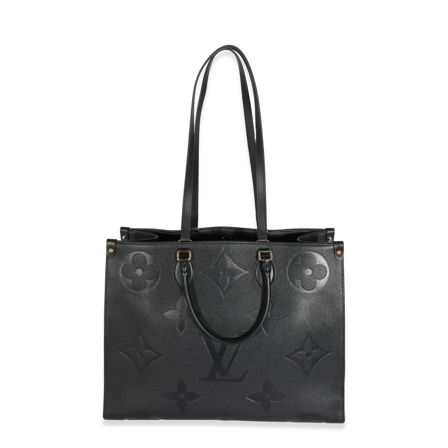 Louis Vuitton Louis Vuitton Black Empreinte Monogram Giant OnTheGo GM