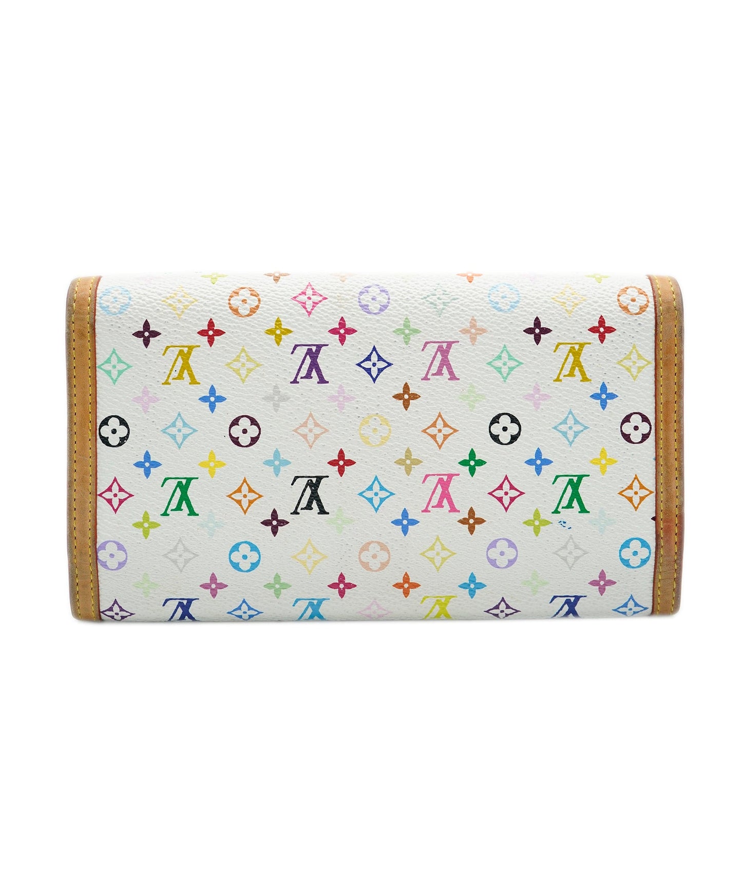 Louis Vuitton Louis Vuitton Monogram Multicolor Porte Tresor International Wallet