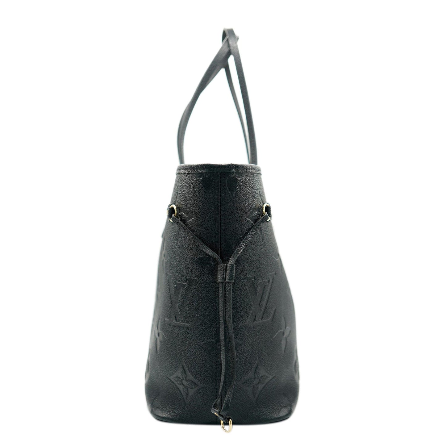 Louis Vuitton Louis Vuitton Black Monogram Empreinte Neverfull MM