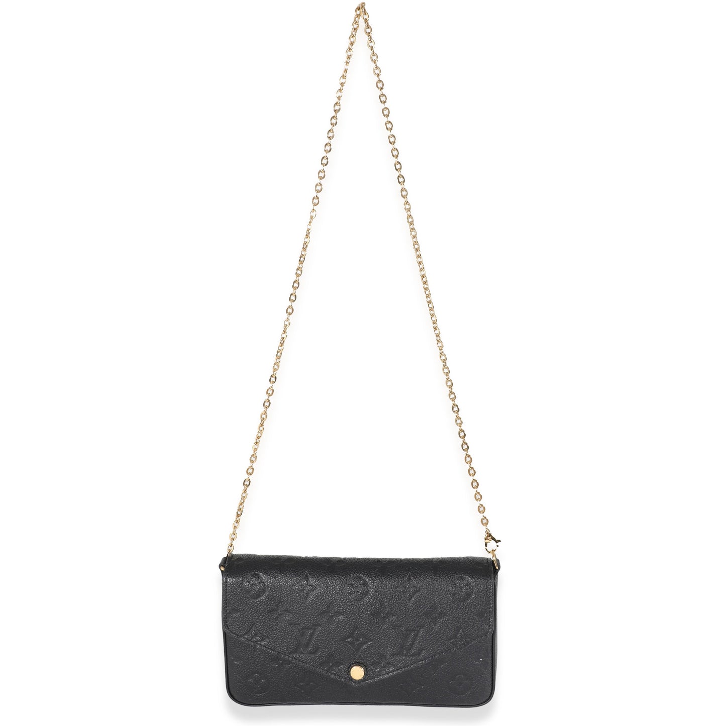 Louis Vuitton Louis Vuitton Black Monogram Empreinte Félicie Pochette