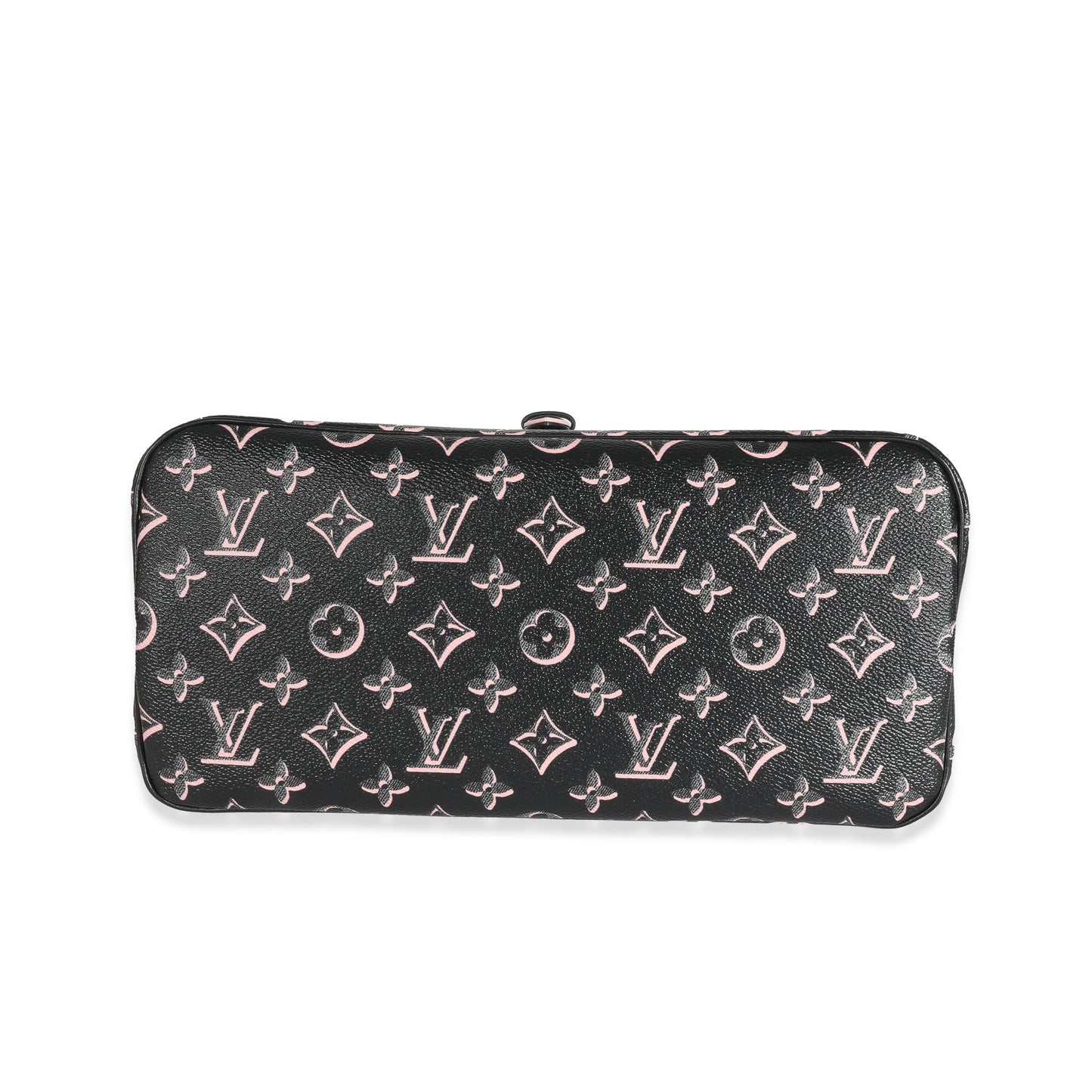 Louis Vuitton Louis Vuitton Black Pink Monogram Canvas Fall For You Neverfull MM