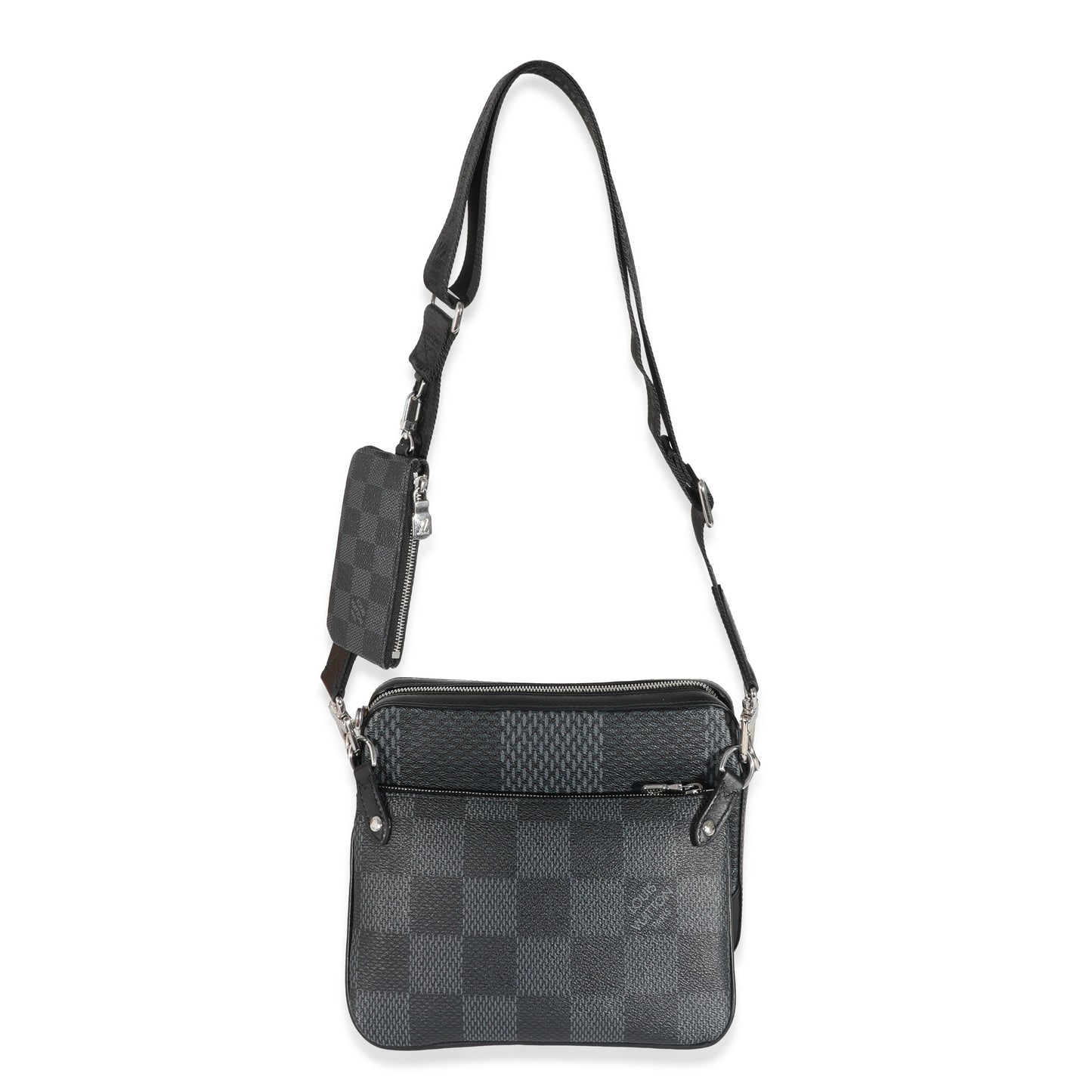 Louis Vuitton Louis Vuitton Damier Graphite 3D Canvas Trio Messenger