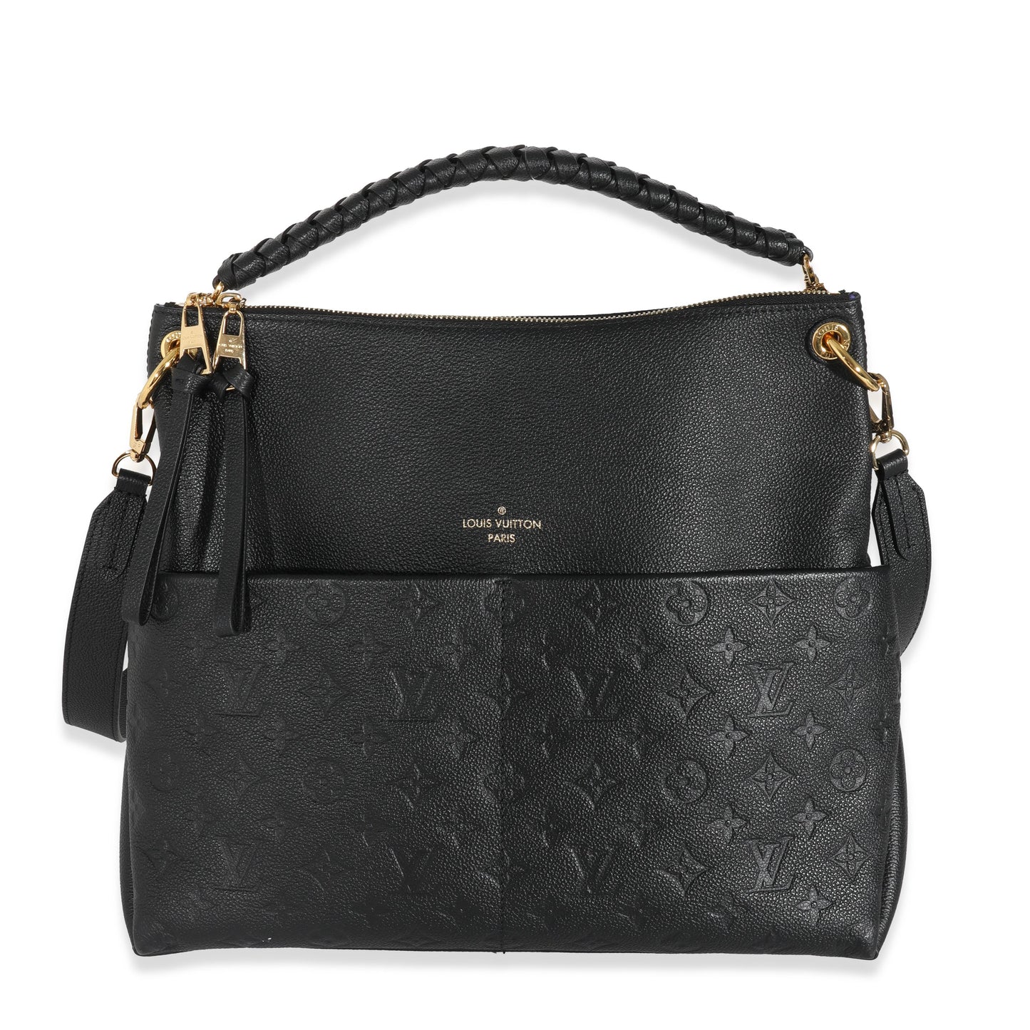 Louis Vuitton Louis Vuitton Black Empreinte Maida Hobo