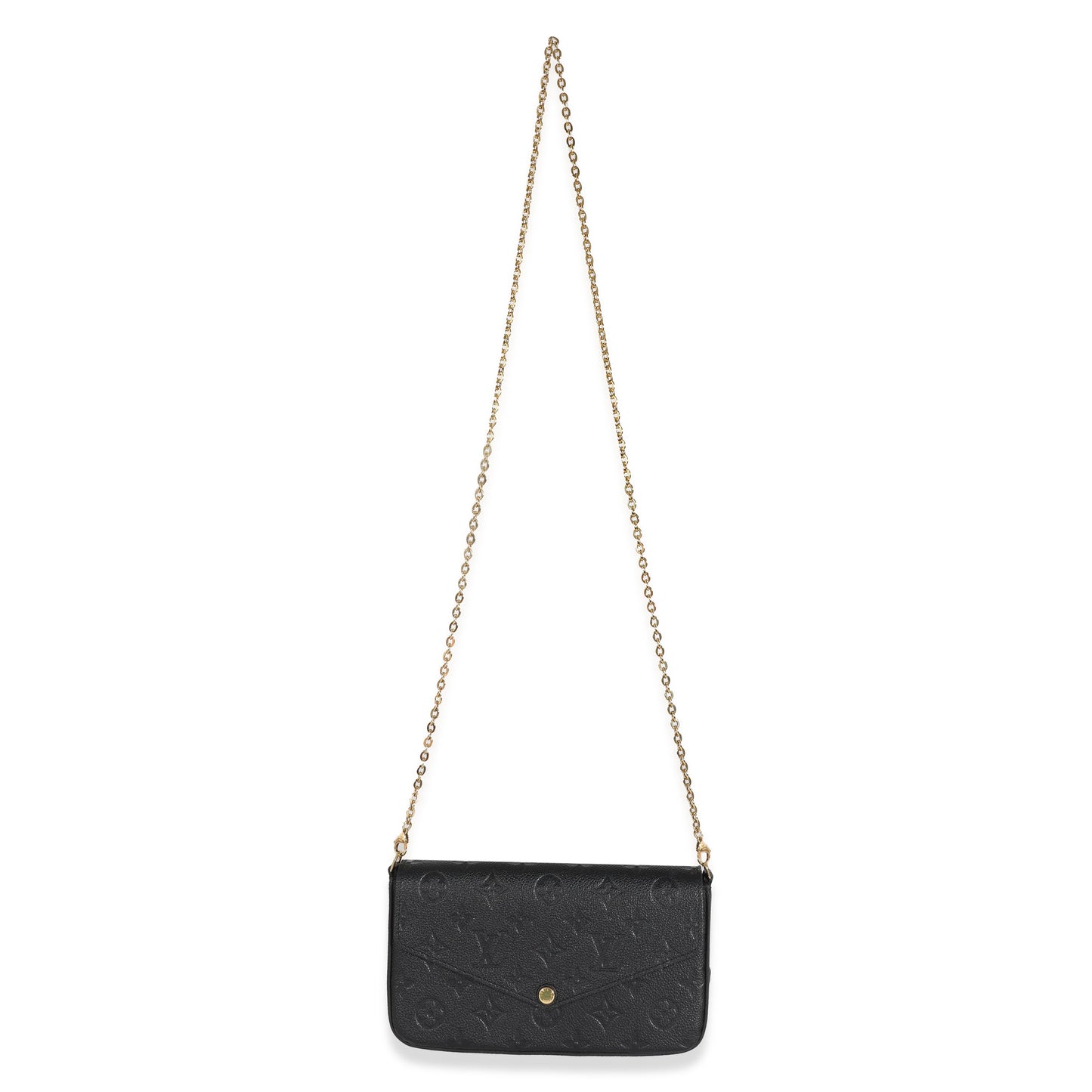 Louis Vuitton Louis Vuitton Black Monogram Empreinte Félicie Pochette