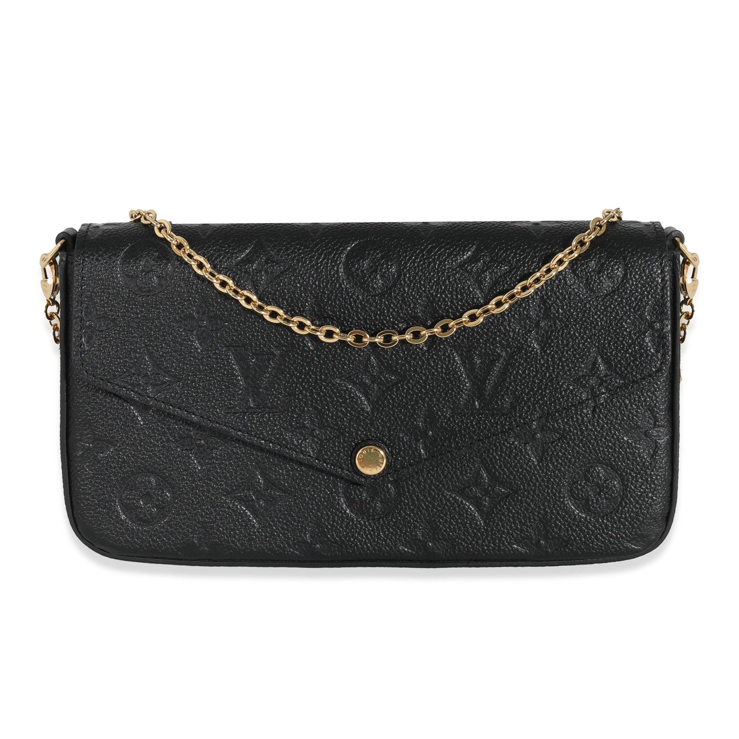 Louis Vuitton Louis Vuitton Black Monogram Empreinte Félicie Pochette